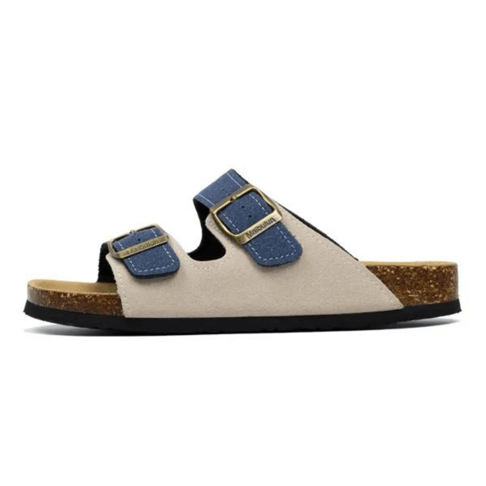 Amalfi - Cream & Blue