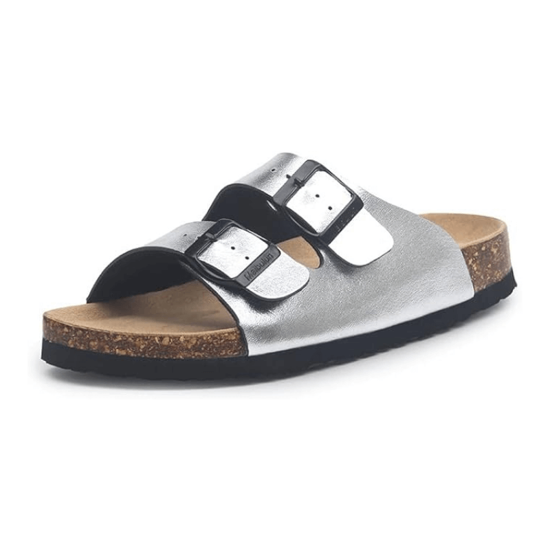 Amalfi Leather - Silver